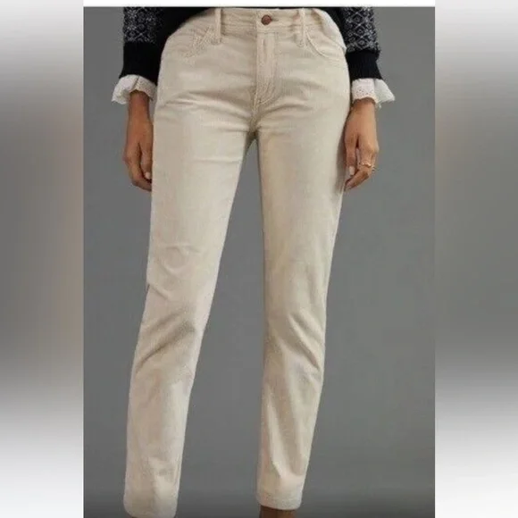 The Slim Boyfriend Corduroy Pants - Picture 2 of 7
